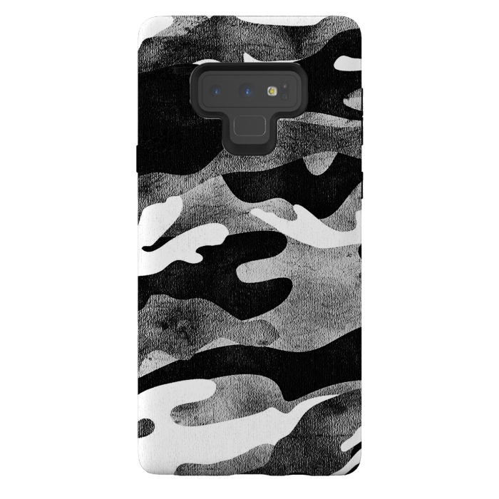 Galaxy Note 9 StrongFit Minimal metallic camouflage by Oana 