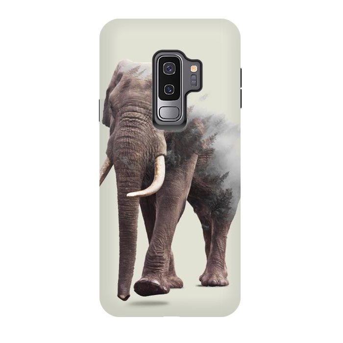 Galaxy S9 plus StrongFit Elephantastic by Uma Prabhakar Gokhale