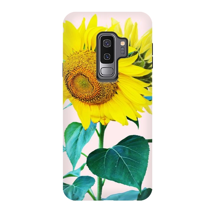 Galaxy S9 plus StrongFit Sun Flowers by Uma Prabhakar Gokhale