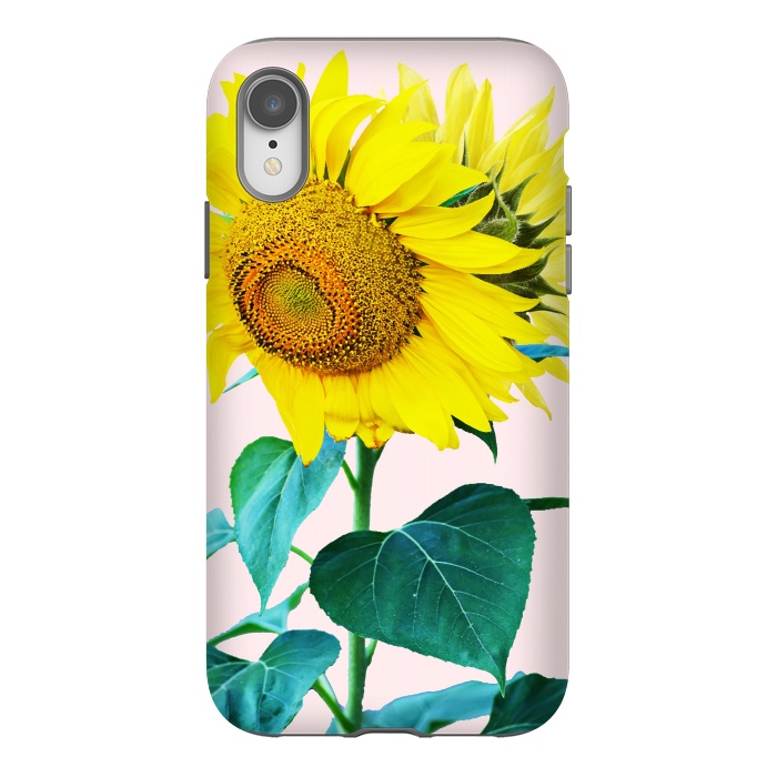 iPhone Xr StrongFit Sun Flowers by Uma Prabhakar Gokhale
