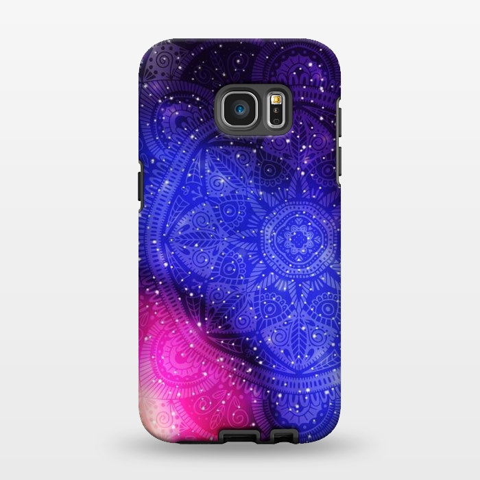 Galaxy S7 EDGE StrongFit Galaxy Mandala 003 by Jelena Obradovic