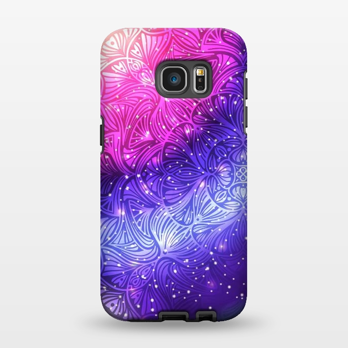 Galaxy S7 EDGE StrongFit Galaxy Mandala 004 by Jelena Obradovic