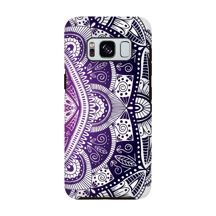 Galaxy S8 StrongFit Radiant Mandala 010 by Jelena Obradovic