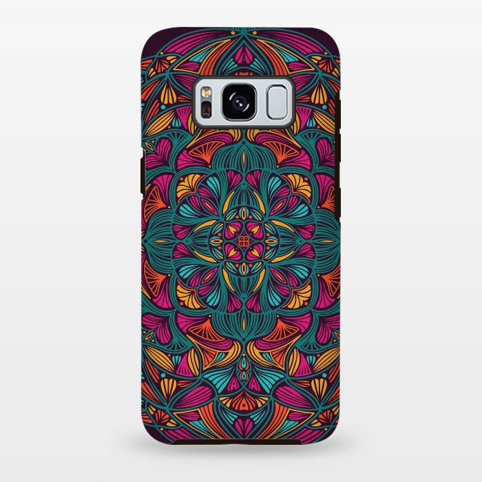 Galaxy S8 plus StrongFit Colorful Mandala 013 by Jelena Obradovic