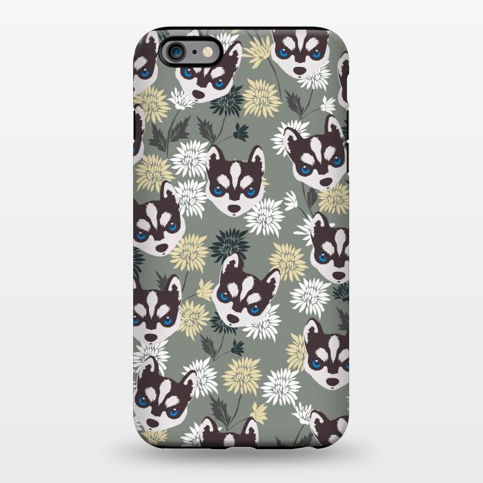 iPhone 6/6s plus StrongFit Cute Husky by Karolina