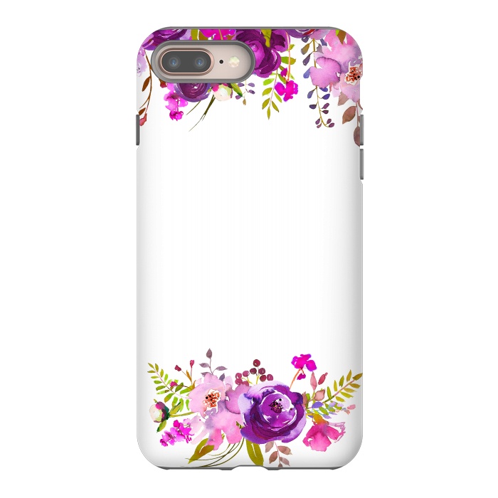 iPhone 7 plus StrongFit Purple Spring Flower Dream by  Utart
