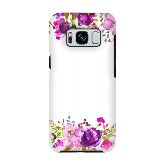 Galaxy S8 StrongFit Purple Spring Flower Dream by  Utart