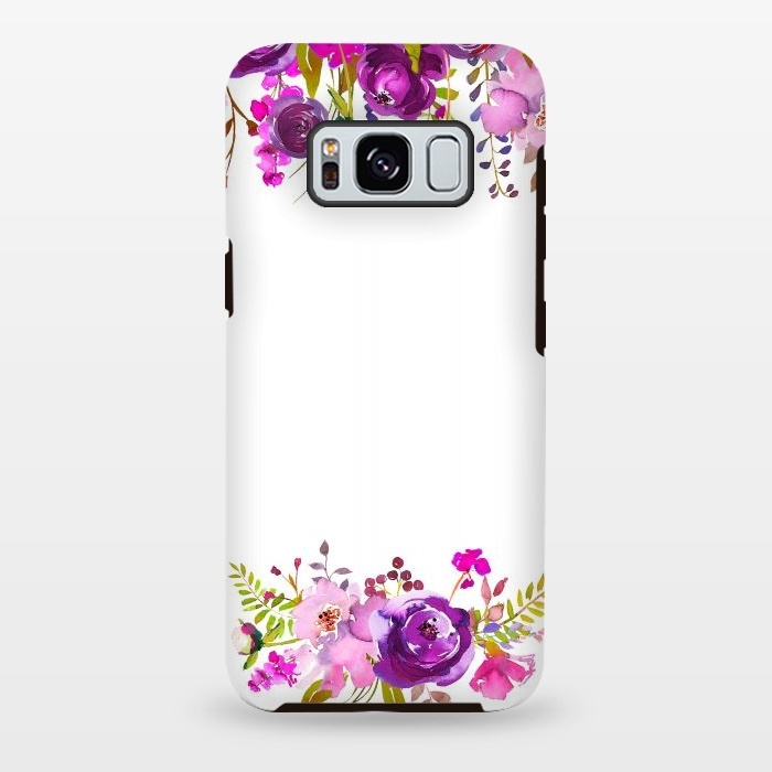 Galaxy S8 plus StrongFit Purple Spring Flower Dream by  Utart
