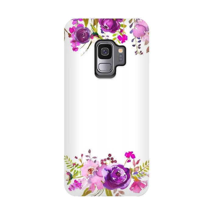 Galaxy S9 StrongFit Purple Spring Flower Dream by  Utart