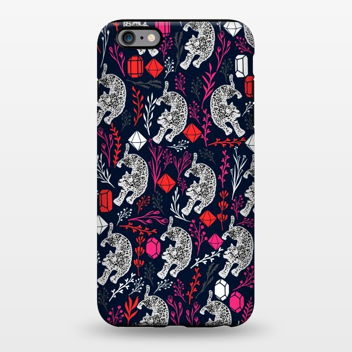 iPhone 6/6s plus StrongFit Snow Leopard by Karolina