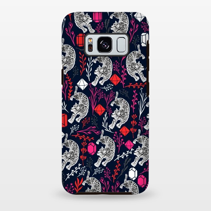 Galaxy S8 plus StrongFit Snow Leopard by Karolina