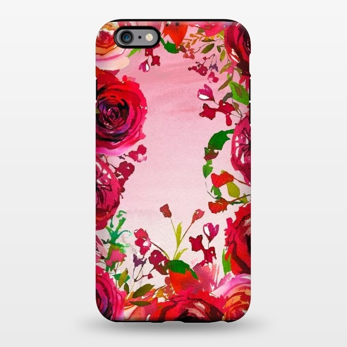 iPhone 6/6s plus StrongFit Moody red Rose Flowers by  Utart
