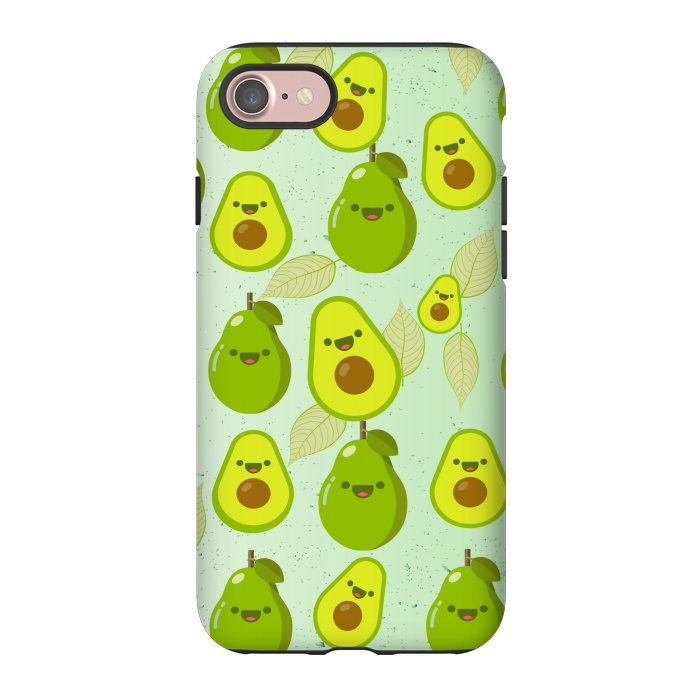 iPhone 7 StrongFit avocado love pattern by MALLIKA