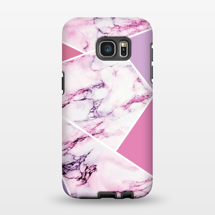 Galaxy S7 EDGE StrongFit Violet Marble by CAS