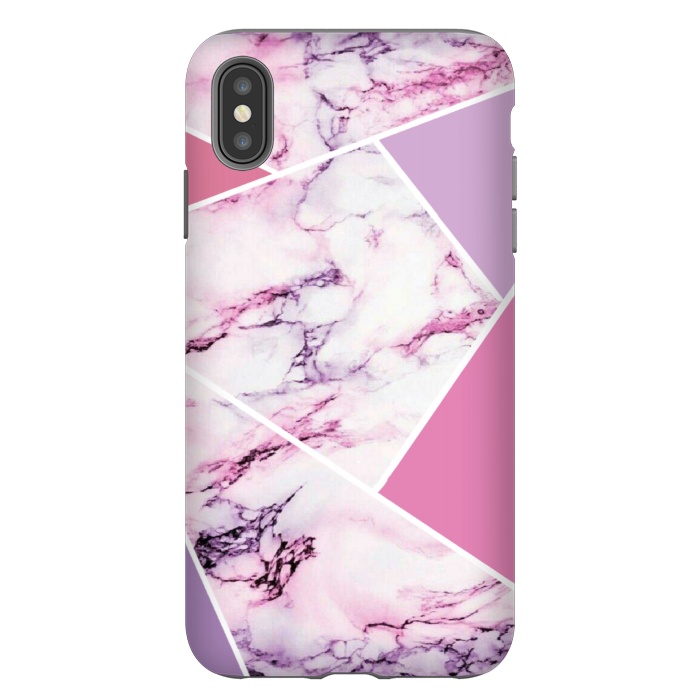 iPhone Xs Max StrongFit Violet Marble by CAS