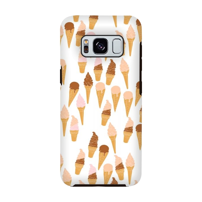 Galaxy S8 StrongFit Cute Ice Cream by Karolina
