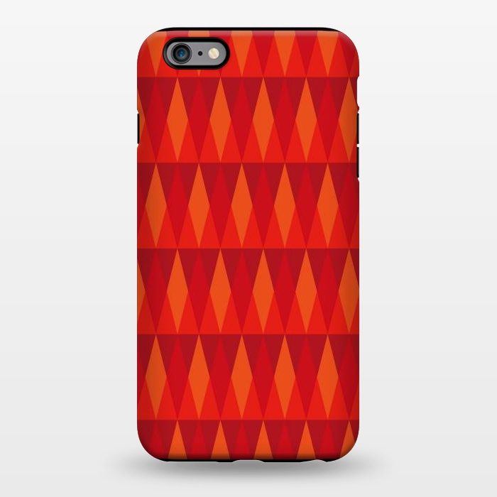 iPhone 6/6s plus StrongFit Fire Triangles by Majoih