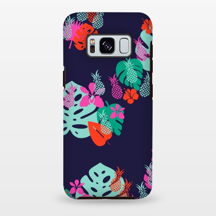 Galaxy S8 plus StrongFit Cute Pineapple by Karolina