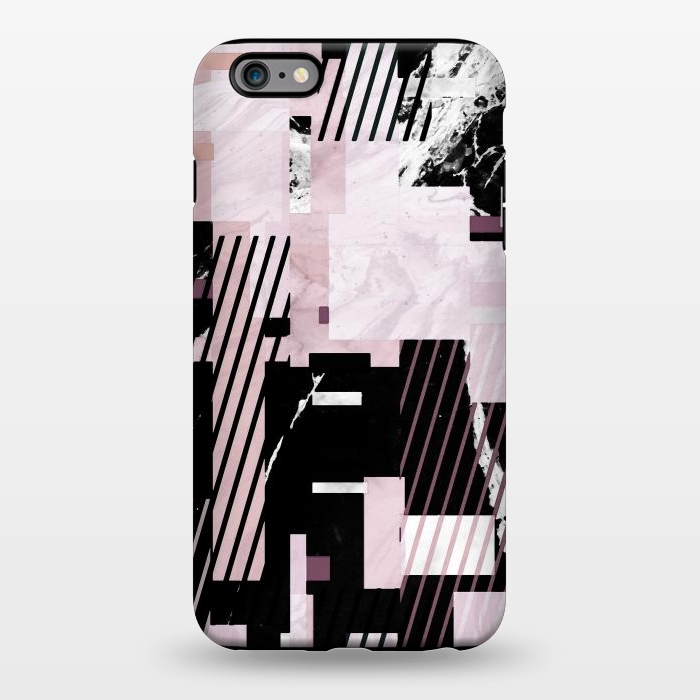 iPhone 6/6s plus StrongFit Modern pastel geometric marble composition by Oana 
