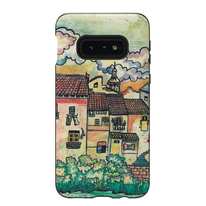 Galaxy S10e StrongFit A Spanish Village by Julia Grifol