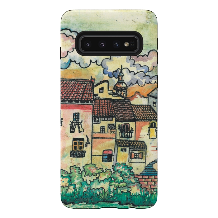 Galaxy S10 StrongFit A Spanish Village by Julia Grifol