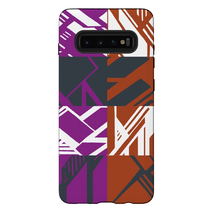 Galaxy S10 plus StrongFit Tapestry in Solstice by Karen Harris