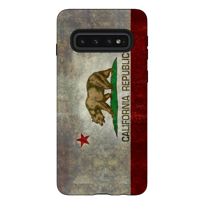 Galaxy S10 StrongFit California Republic State by Bruce Stanfield