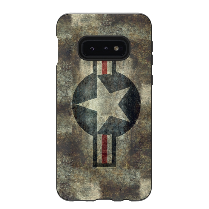 Galaxy S10e StrongFit Airforce Roundel Retro by Bruce Stanfield