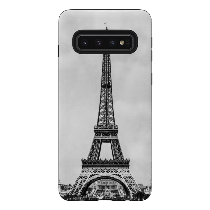 Galaxy S10 StrongFit Tour Eiffel Retro by Bruce Stanfield