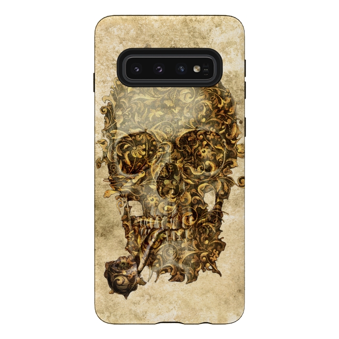 Galaxy S10 StrongFit LORD SKULL 2 by Diego Tirigall