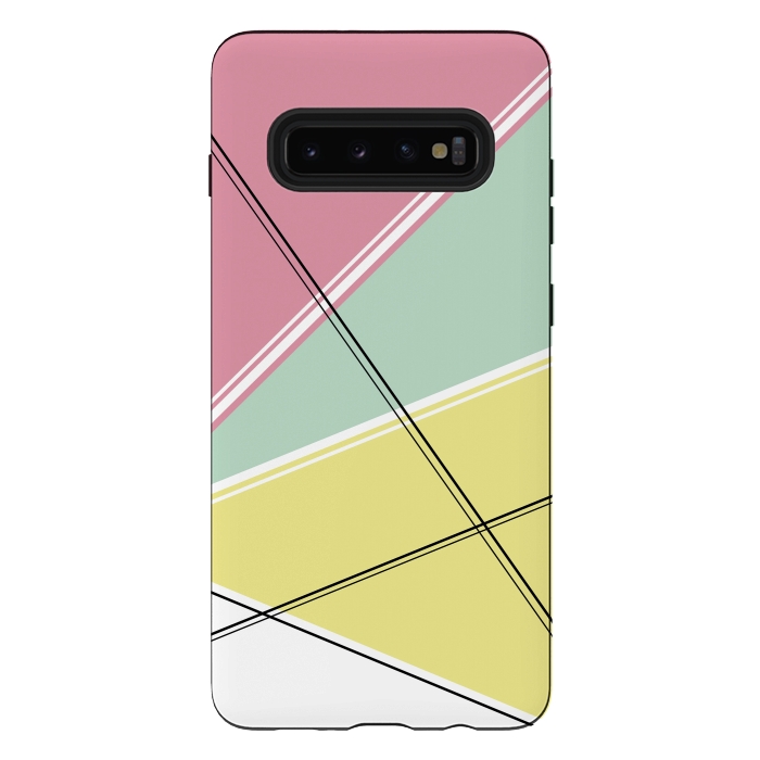 Galaxy S10 plus StrongFit Sugar Angle by Alice Perry Designs