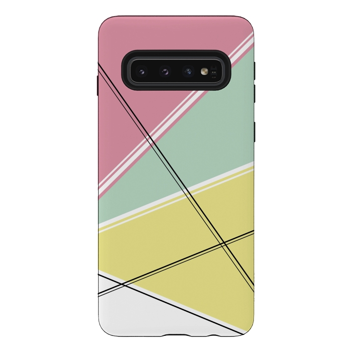 Galaxy S10 StrongFit Sugar Angle by Alice Perry Designs