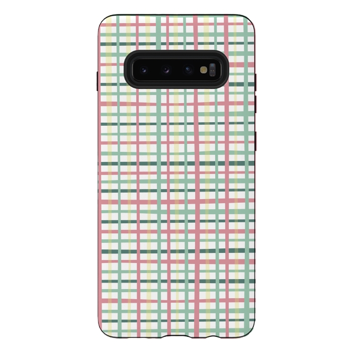 Galaxy S10 plus StrongFit Picnic by Alice Perry Designs