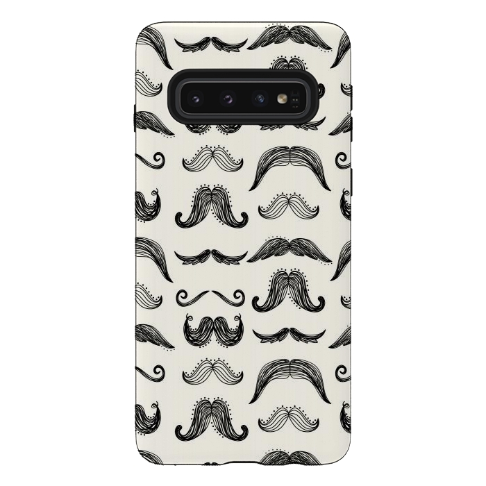 Galaxy S10 StrongFit Moustache by TracyLucy Designs