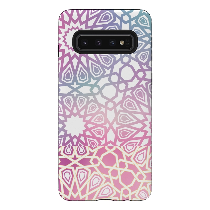 Galaxy S10 StrongFit Arabesque by M.O.K.
