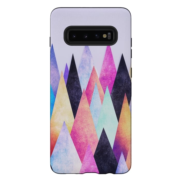 Galaxy S10 plus StrongFit Triangle Peak Woods by Philipp Rietz