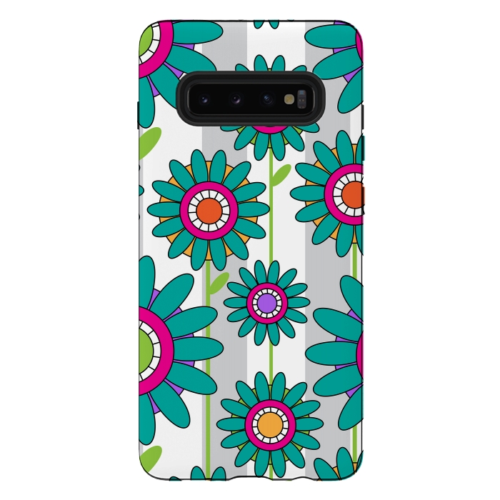 Galaxy S10 plus StrongFit A Groovy Day by Shelly Bremmer
