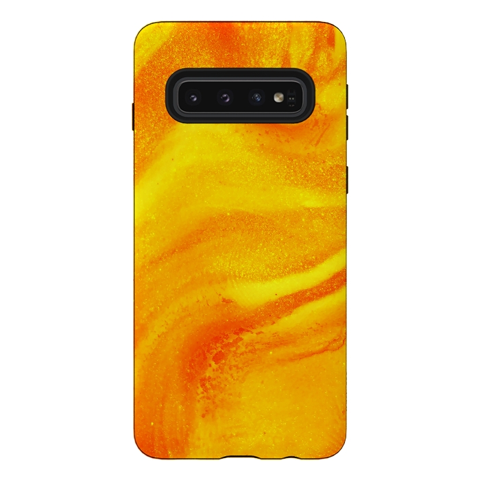 Galaxy S10 StrongFit Citrus by Ashley Camille