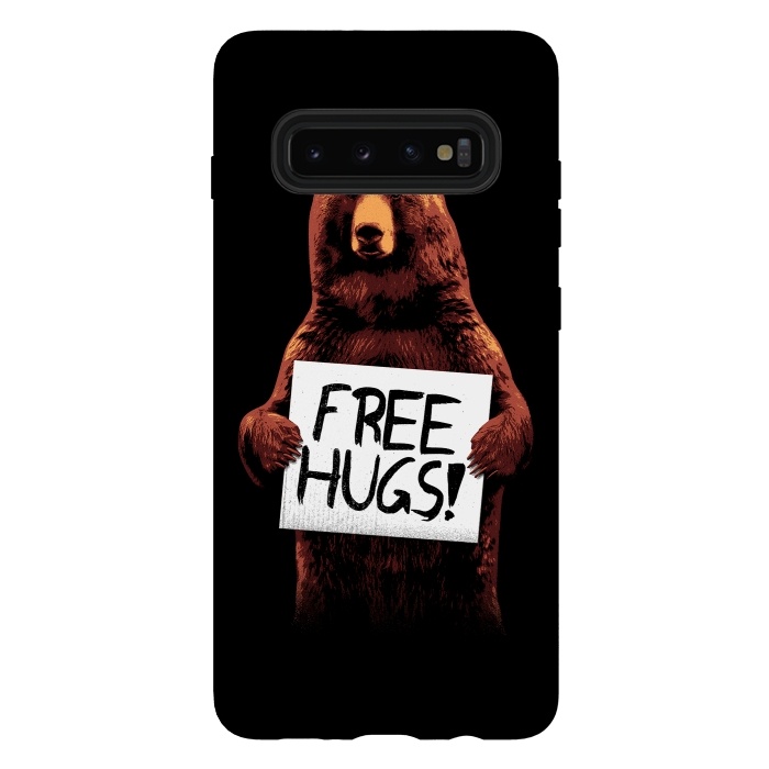 Galaxy S10 plus StrongFit Free Hugs by Mitxel Gonzalez