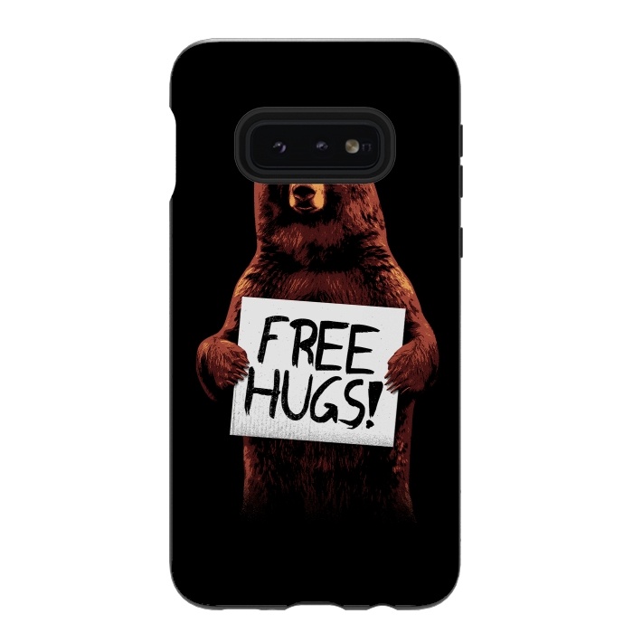 Galaxy S10e StrongFit Free Hugs by Mitxel Gonzalez