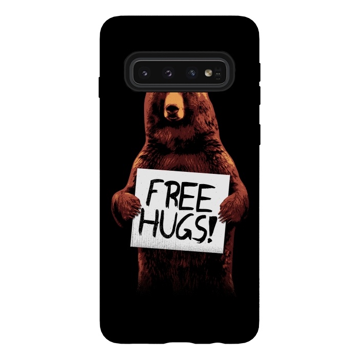 Galaxy S10 StrongFit Free Hugs by Mitxel Gonzalez