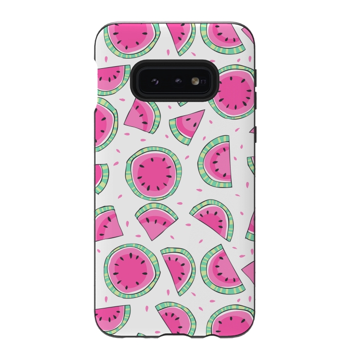 Galaxy S10e StrongFit Watermelons by Laura Grant