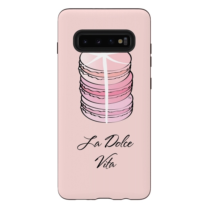 Galaxy S10 plus StrongFit Macarons Life  by Martina