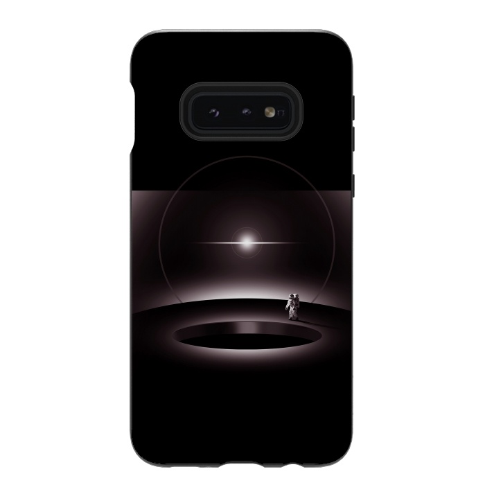 Galaxy S10e StrongFit Black Hole by Steven Toang