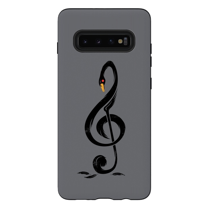 Galaxy S10 plus StrongFit Black Swan's Melody by Steven Toang