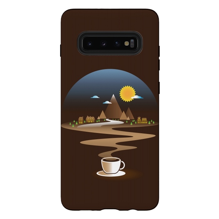 Galaxy S10 plus StrongFit Coffee in Town by Steven Toang