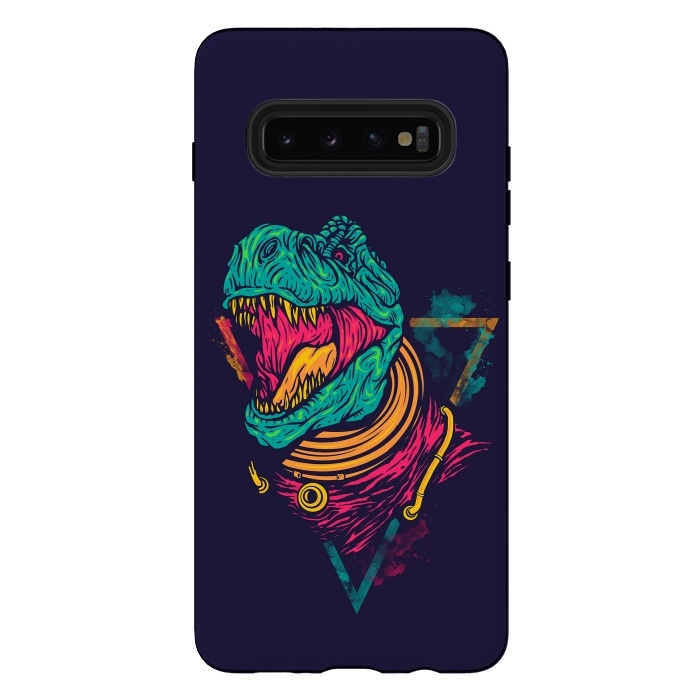 Galaxy S10 plus StrongFit Space Rex by Steven Toang
