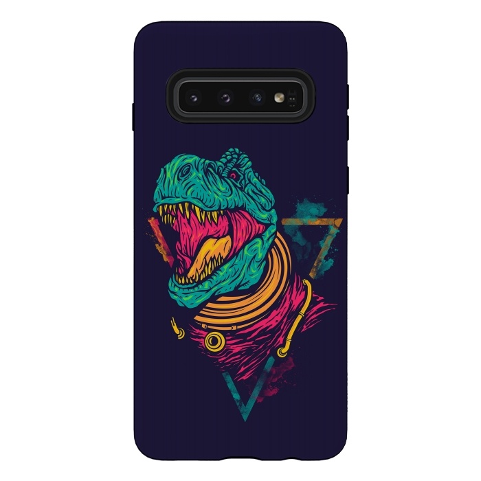 Galaxy S10 StrongFit Space Rex by Steven Toang
