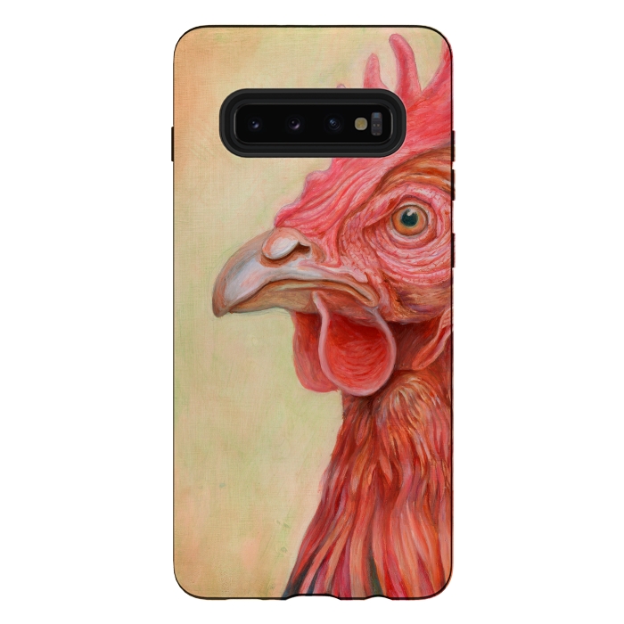 Galaxy S10 plus StrongFit Chicken by Brandon Keehner