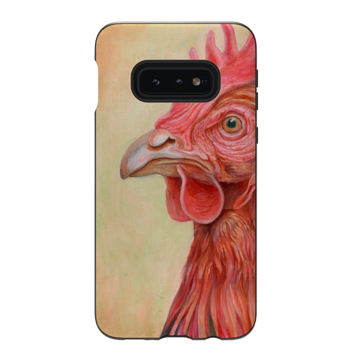 Galaxy S10e StrongFit Chicken by Brandon Keehner